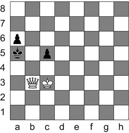Мат у 2 хода, Л. Куббель, 1941 рік