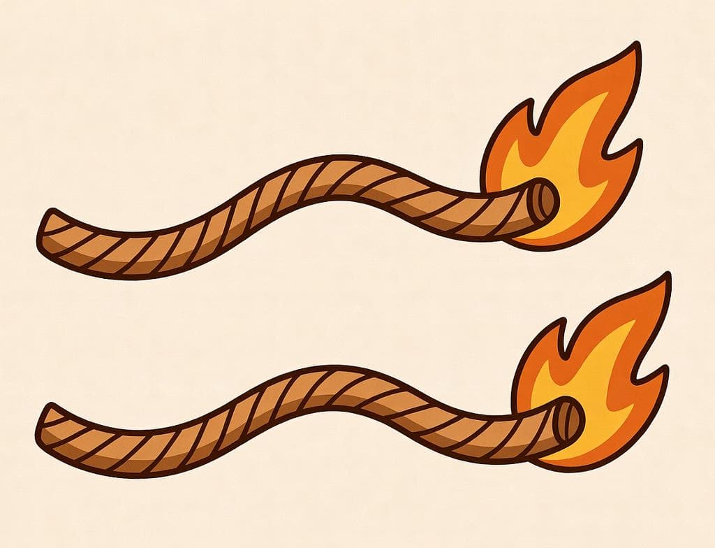 Дві мотузки